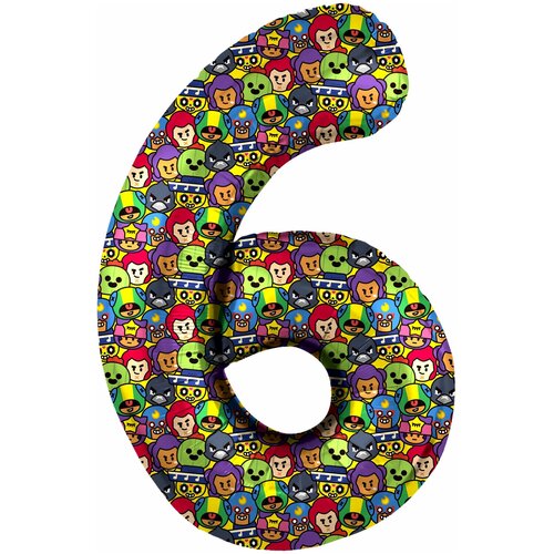 ������ ������ ��� �������������� 34'' ������ 6� Brawl Stars, 1 ��. ����