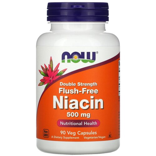 ������ ������ ������� NOW Flush-Free Niacin, 140 �, 500 ��, 90 ��. ����