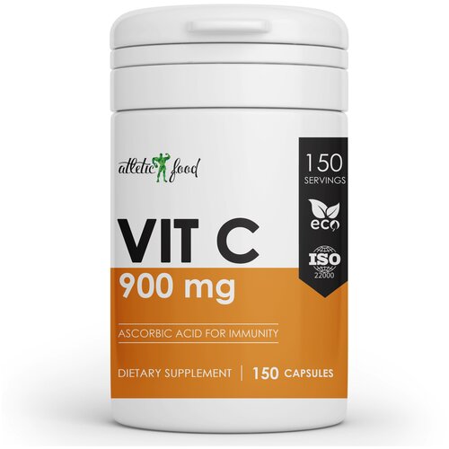 ������ ������ ������� � (������������ �������) ��� ���������� Atletic Food Vitamin C 900 mg, 150 ������ ����