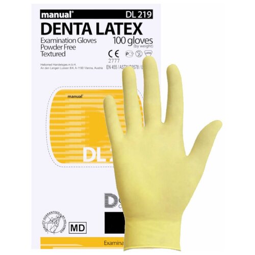 ������ ������ �������� ��������� Manual DL 219 Denta Latex, ������: XL, 50 ��� (100 ��), ����: ����������� ����