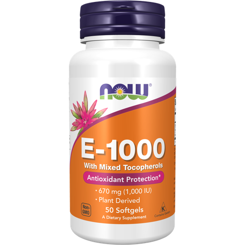 ������ ������ NOW E-1000 with Mixed Tocopherols 670 �� (1,000 ��) 50 ������ ����