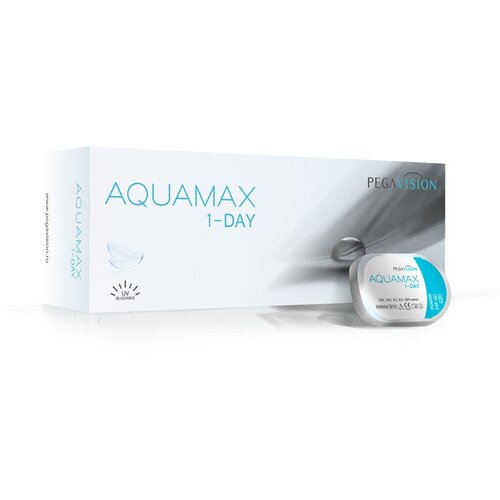������ ������ ����������� ���������� ����� Pegavision Aquamax 1-Day, 30 ��., R 8,6, D -8, 1 ��. ����