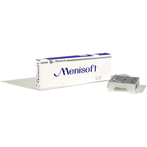 ������ ������ ���������� ����� Menicon Menisoft, 3 ��., R 8,6, D -7, ����������, 1 ��. ����