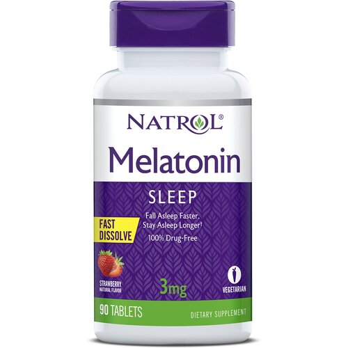 ������ ������ Melatonin Fast Dissolve ���., 3 ��, 70 �, 90 ��., �������� ����