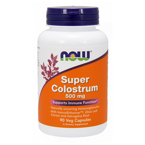������ ������ NOW Super Colostrum ����., 500 ��, 500 ��, 90 ��. ����